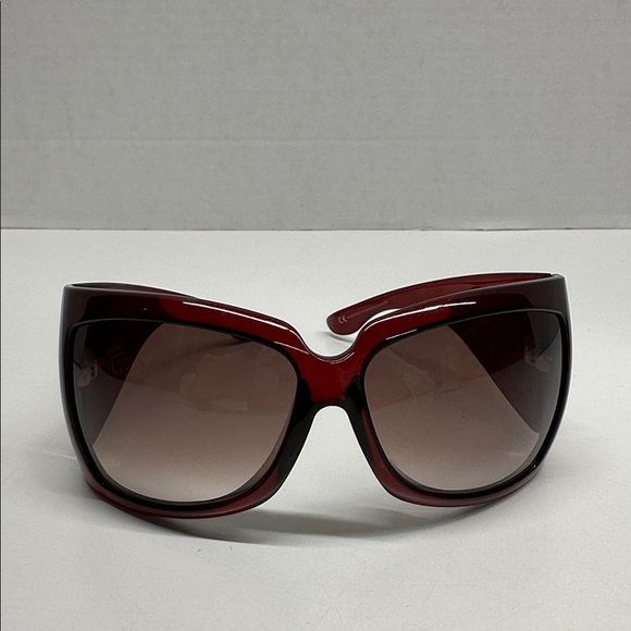 ILL.I By Will. I. Am WA503S04 Square Sungl… Bottega Veneta Burgundy Leather key case main image 3